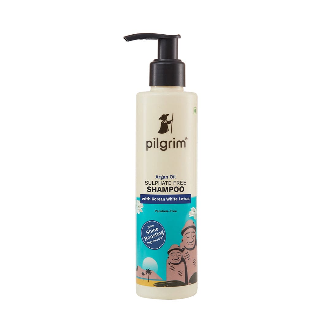 Sulphate Free Shampoo with Argan Oil, Camellia & White Lotus