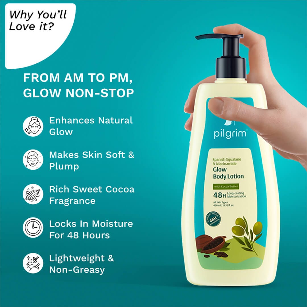 Spanish Squalane & Niacinamide Glow Body Lotion