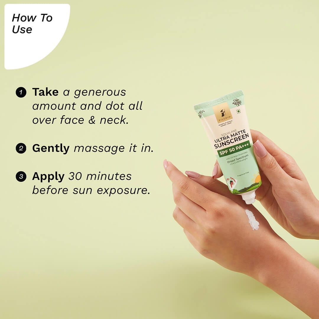 Squalane Ultra Matte Sunscreen SPF 50 PA+++