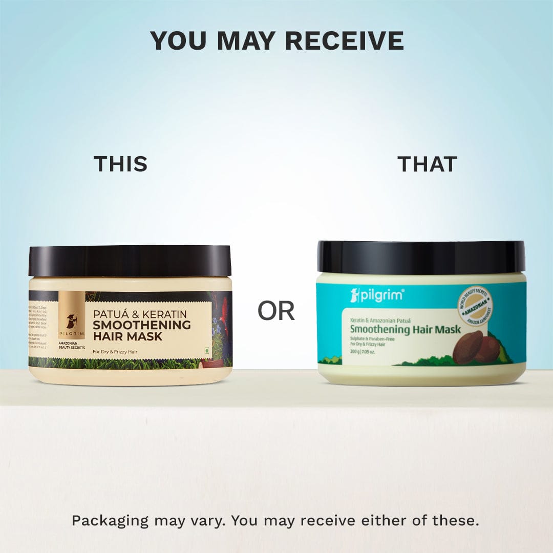 Patuá & Keratin Smoothening Hair Mask