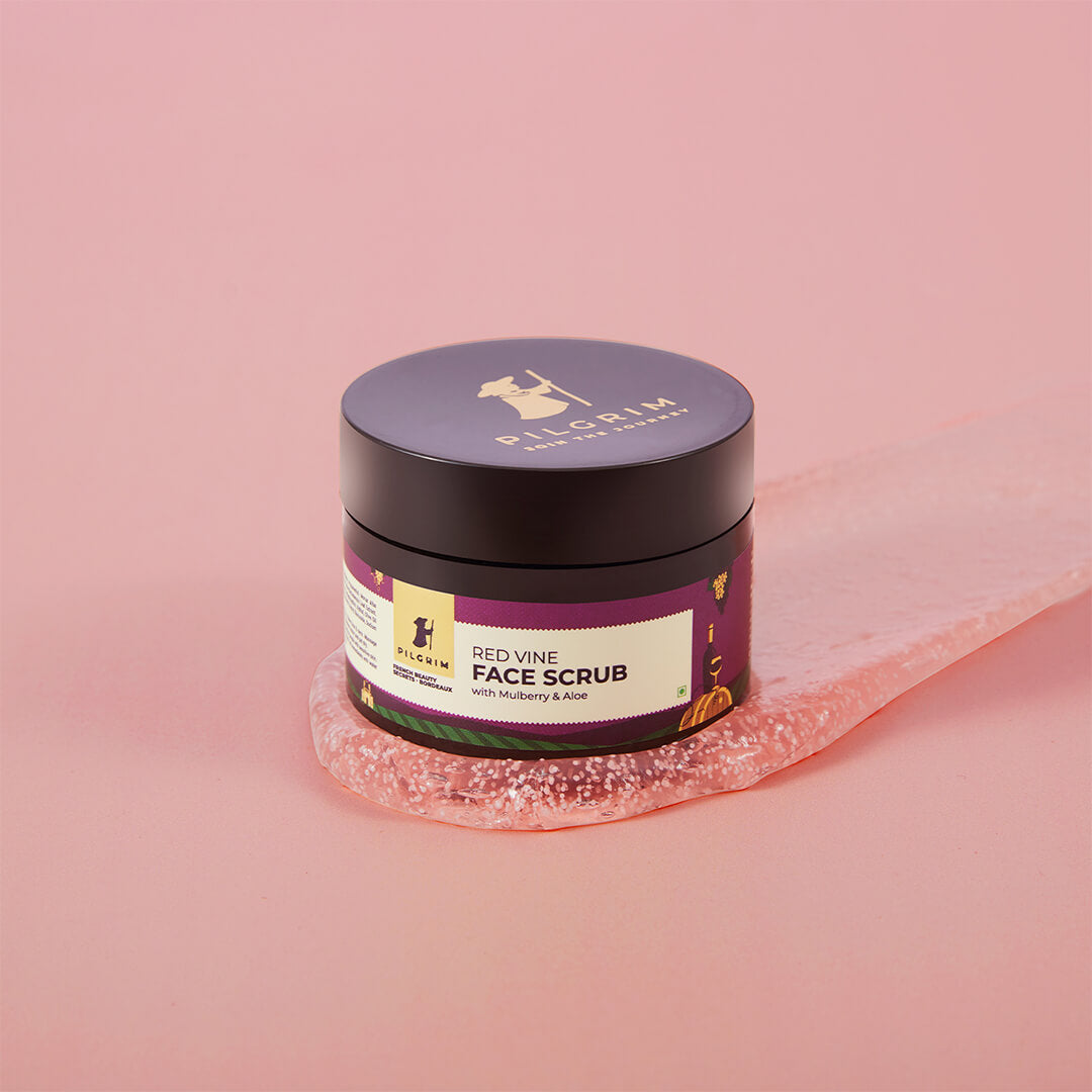 Red Vine Face Scrub with Mulberry & Aloe