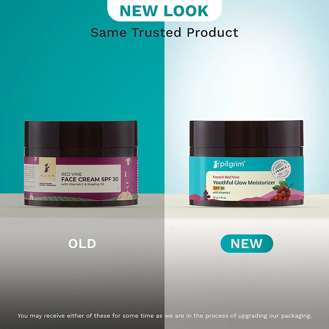 Red Vine Face Cream SPF 30 with Vitamin C & Rosehip Oil (PA+++)