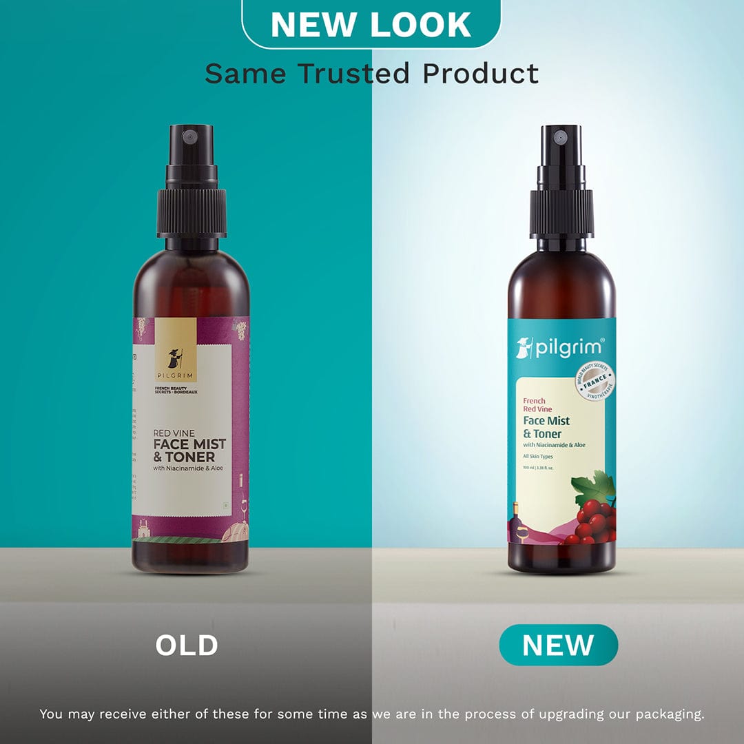 Red Vine Face Mist & Toner with Niacinamide (Vit. B3) & Aloe