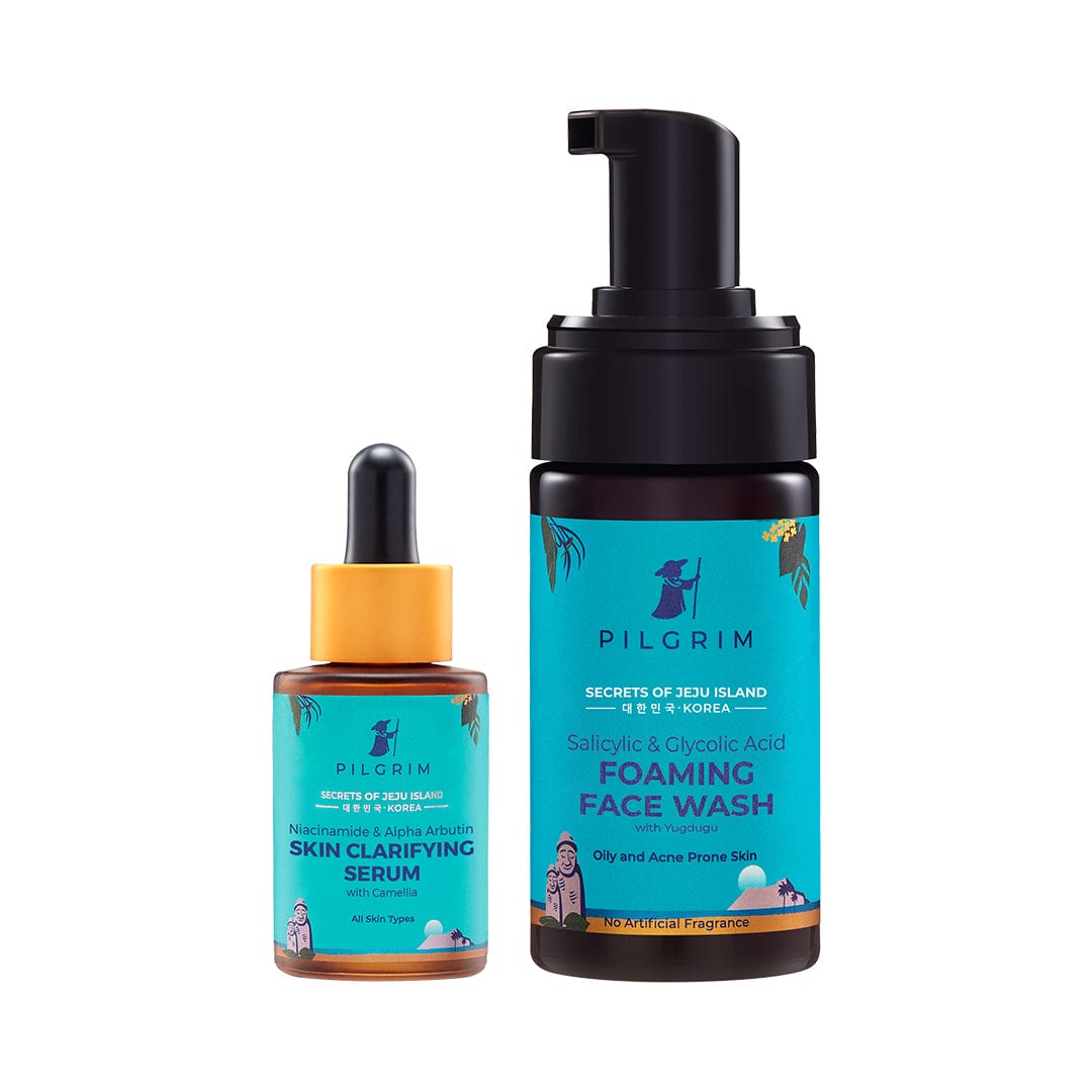 Skin Clarifying Serum & Face Wash Combo