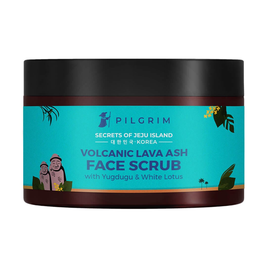 Volcanic Lava Ash Face Scrub with Yugdugu & White Lotus