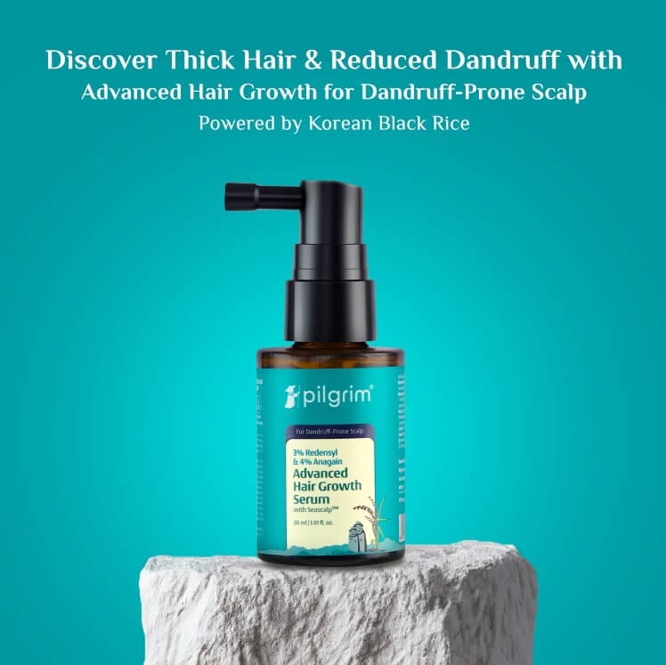 3% Redensyl & 4% Anagain Advanced Hair Growth Serum For Dandruff-Prone Scalp - 30 ml
