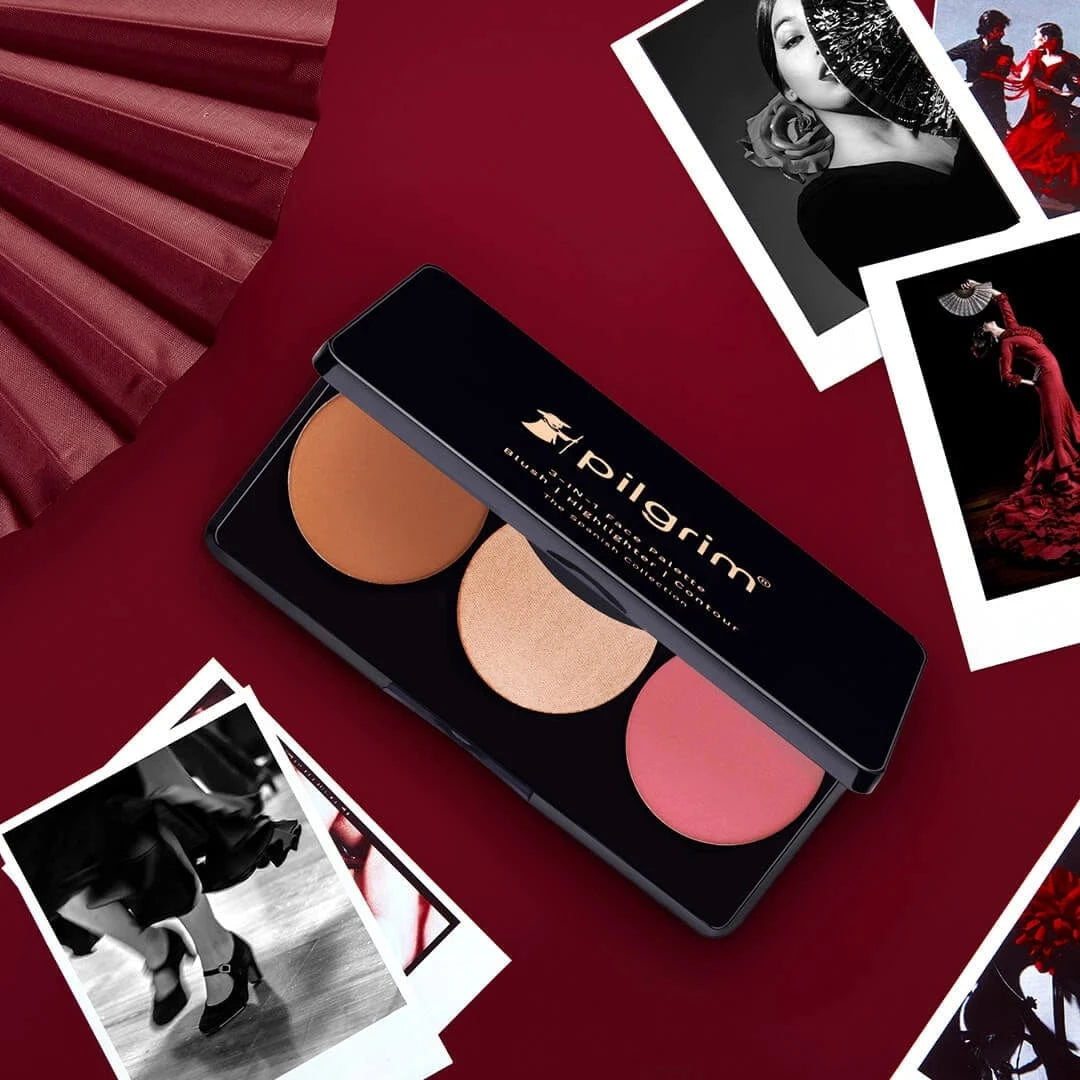 Rosé Touch 3-in-1 Face Palette