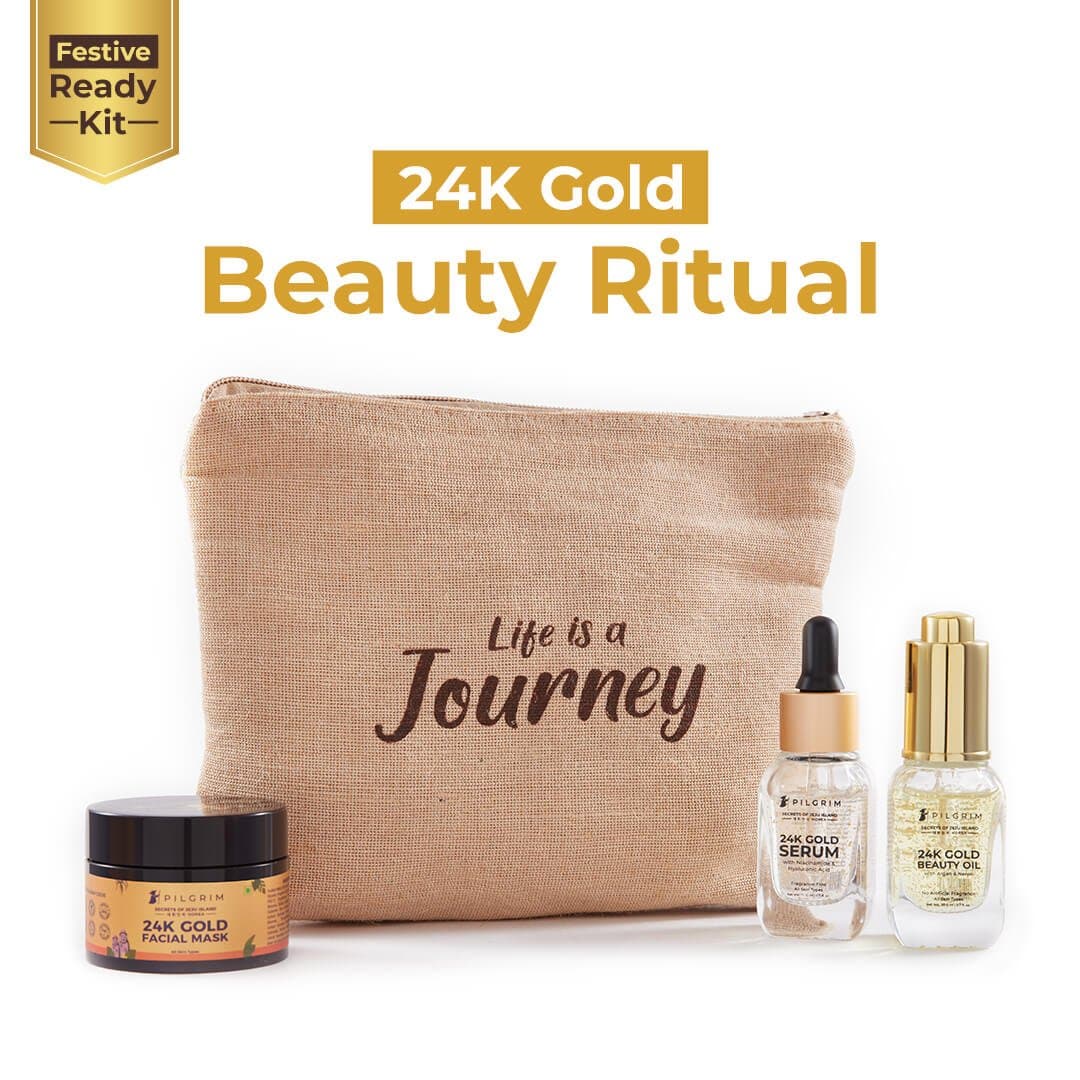 24K Gold Beauty Ritual - Pilgrim India
