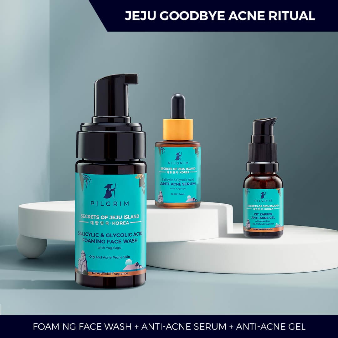 Pilgrim Jeju Goodbye Acne Ritual - Pilgrim India