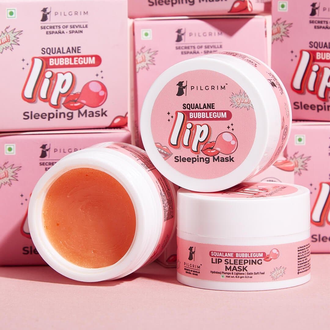 Squalane Bubblegum Lip Sleeping Mask - Pilgrim India