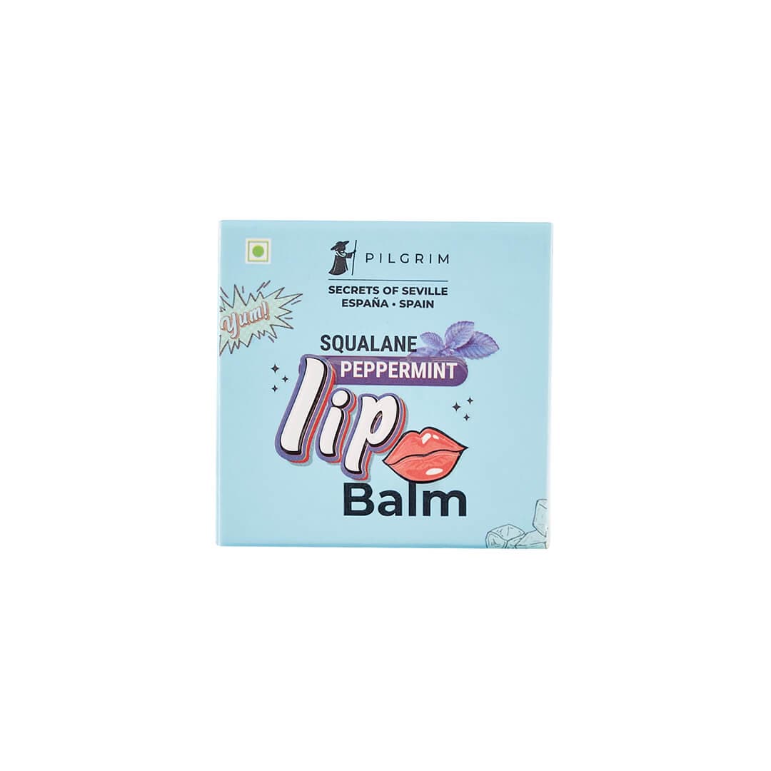 Squalane Peppermint Lip Balm - Pilgrim India