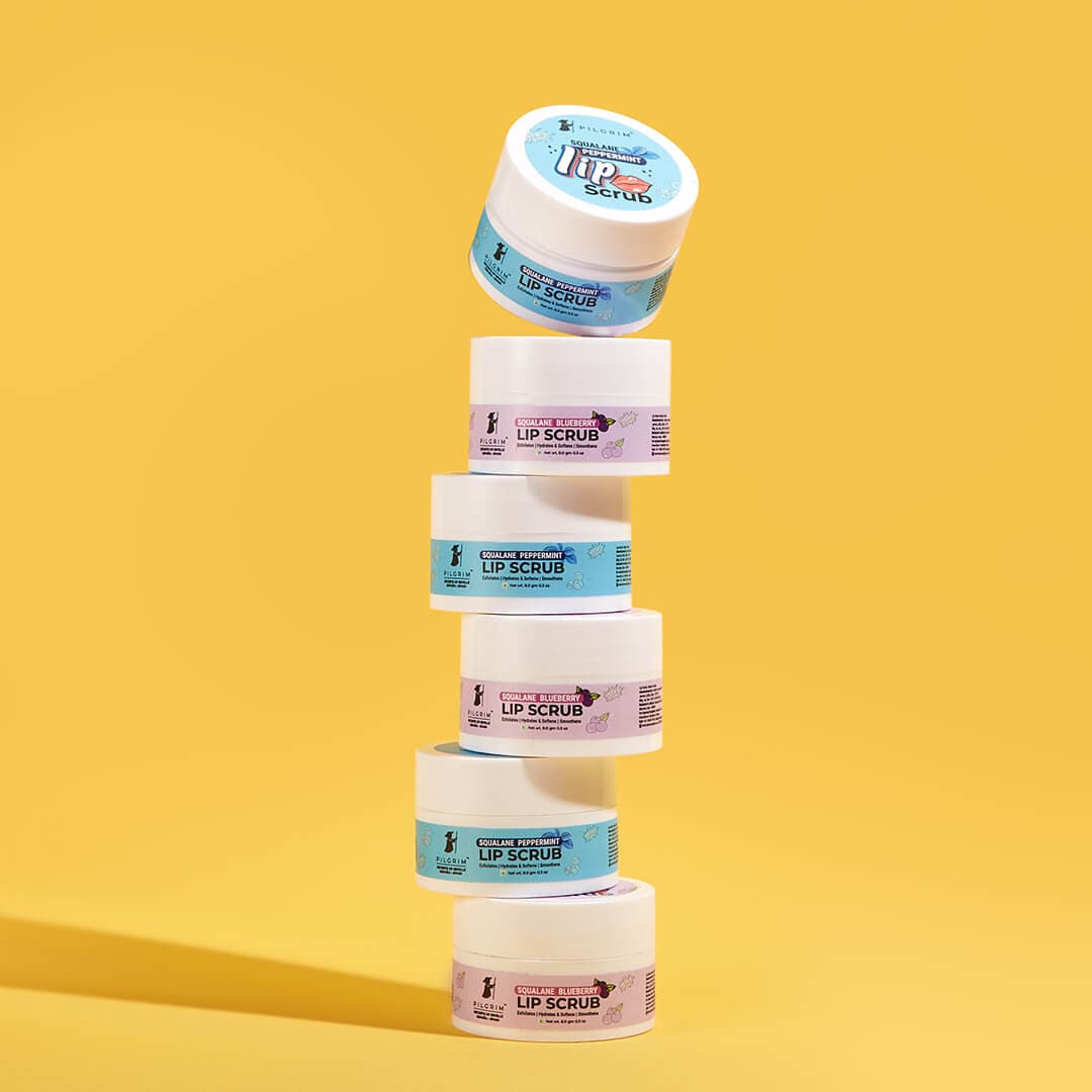 Squalane Peppermint Lip Scrub - Pilgrim India