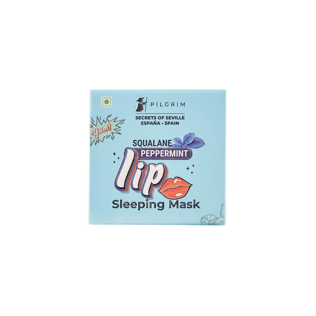 Squalane Peppermint Lip Sleeping Mask - Pilgrim India