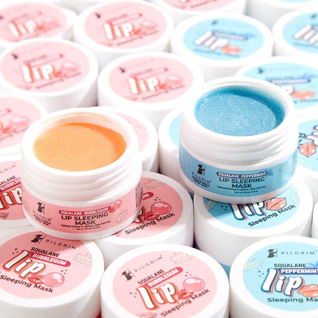 Squalane Peppermint Lip Sleeping Mask - Pilgrim India