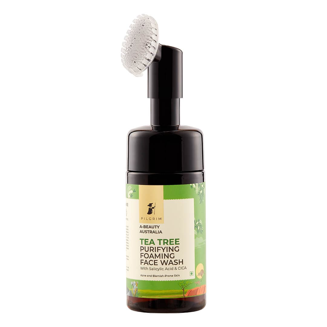 Tea Tree Purifying Foaming Face Wash - Pilgrim India