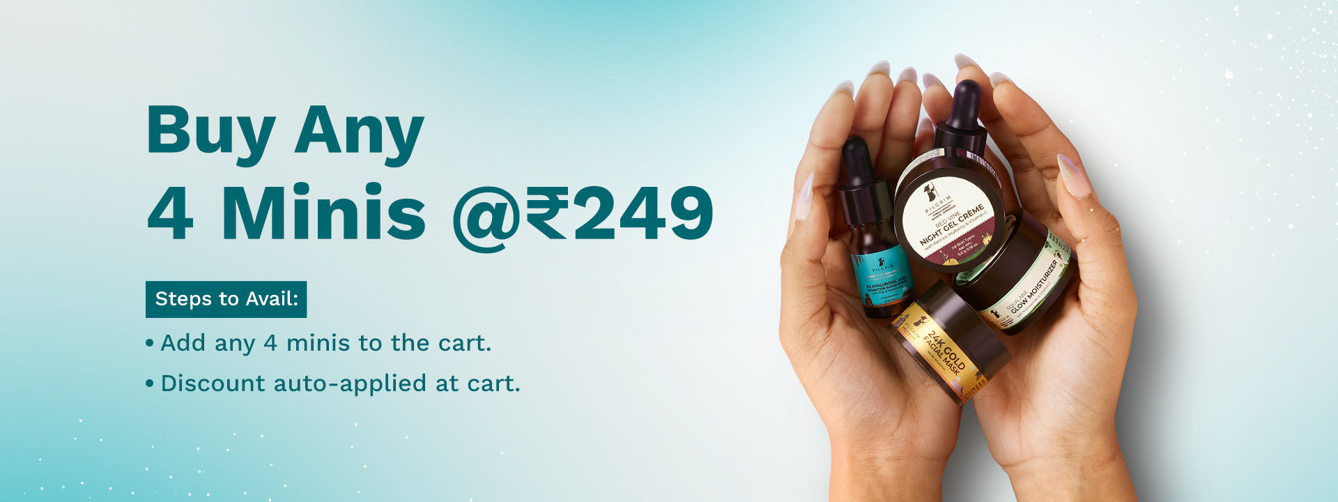 Buy Any 4 Minis @ ₹249