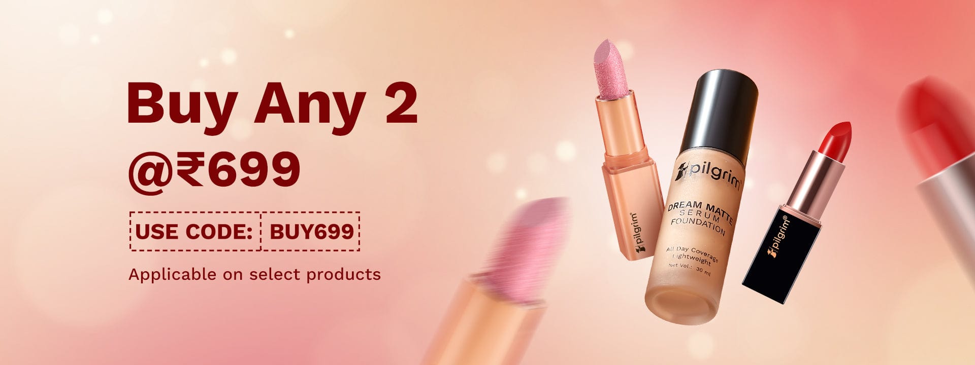 Makeup Buy 2 at ₹699