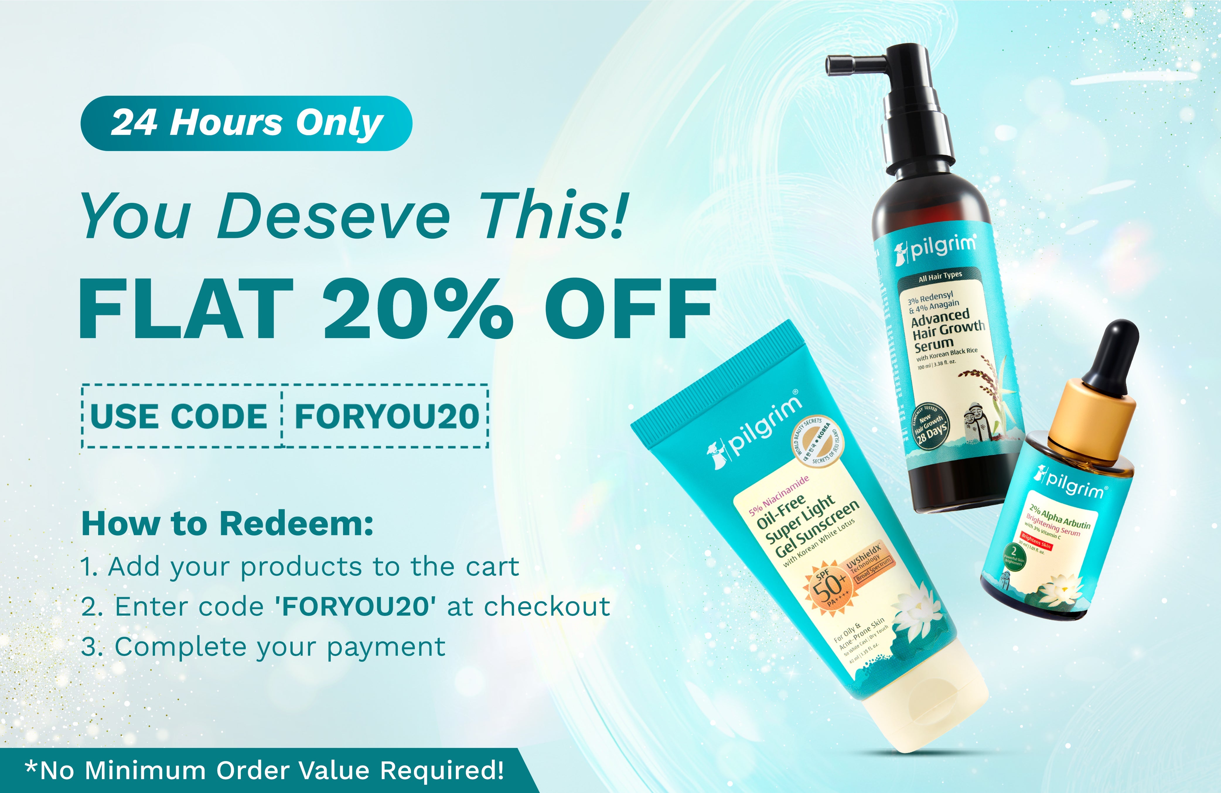 Flat 20% OFF JUN25