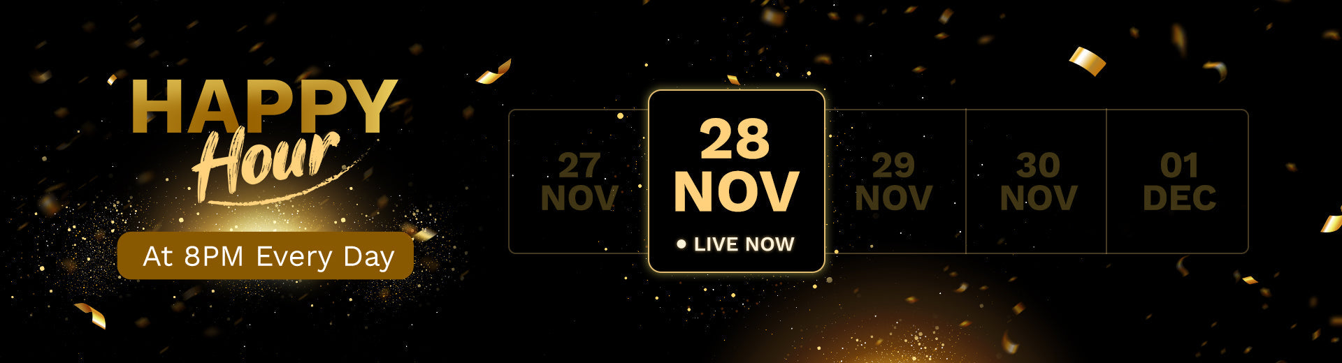 Happy Hour - BFS - 28th Nov