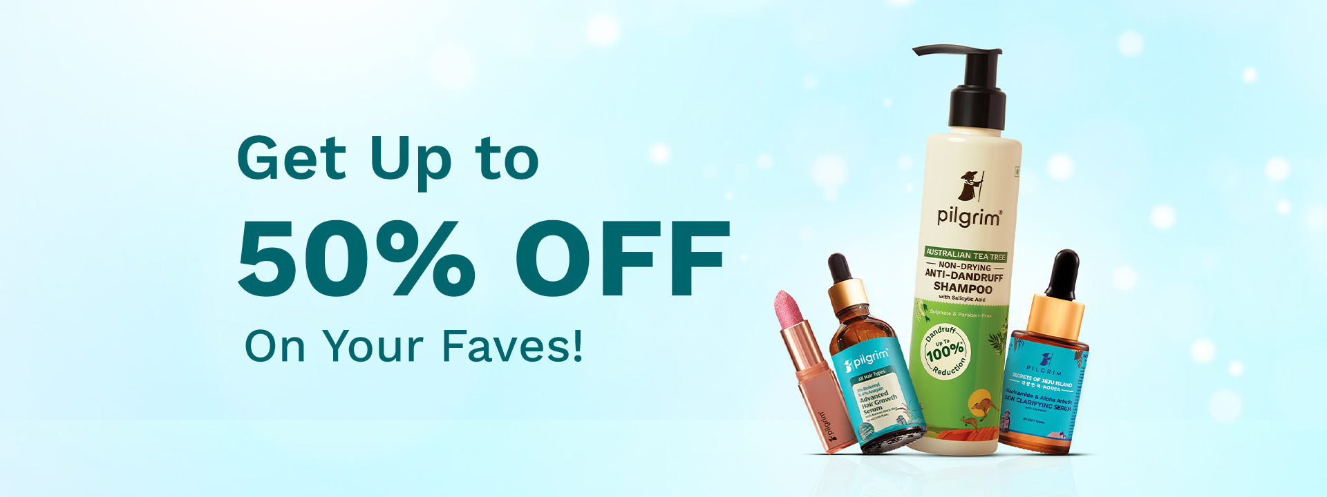 Flat 50% OFF