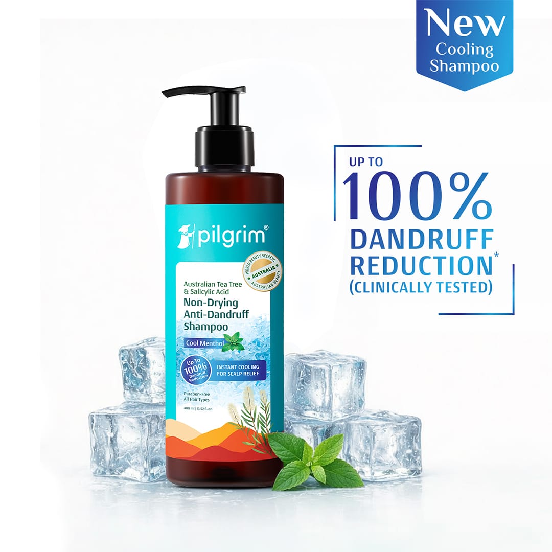 Australian Tea Tree Non-Drying Anti-Dandruff Shampoo Cool Menthol - 400ml