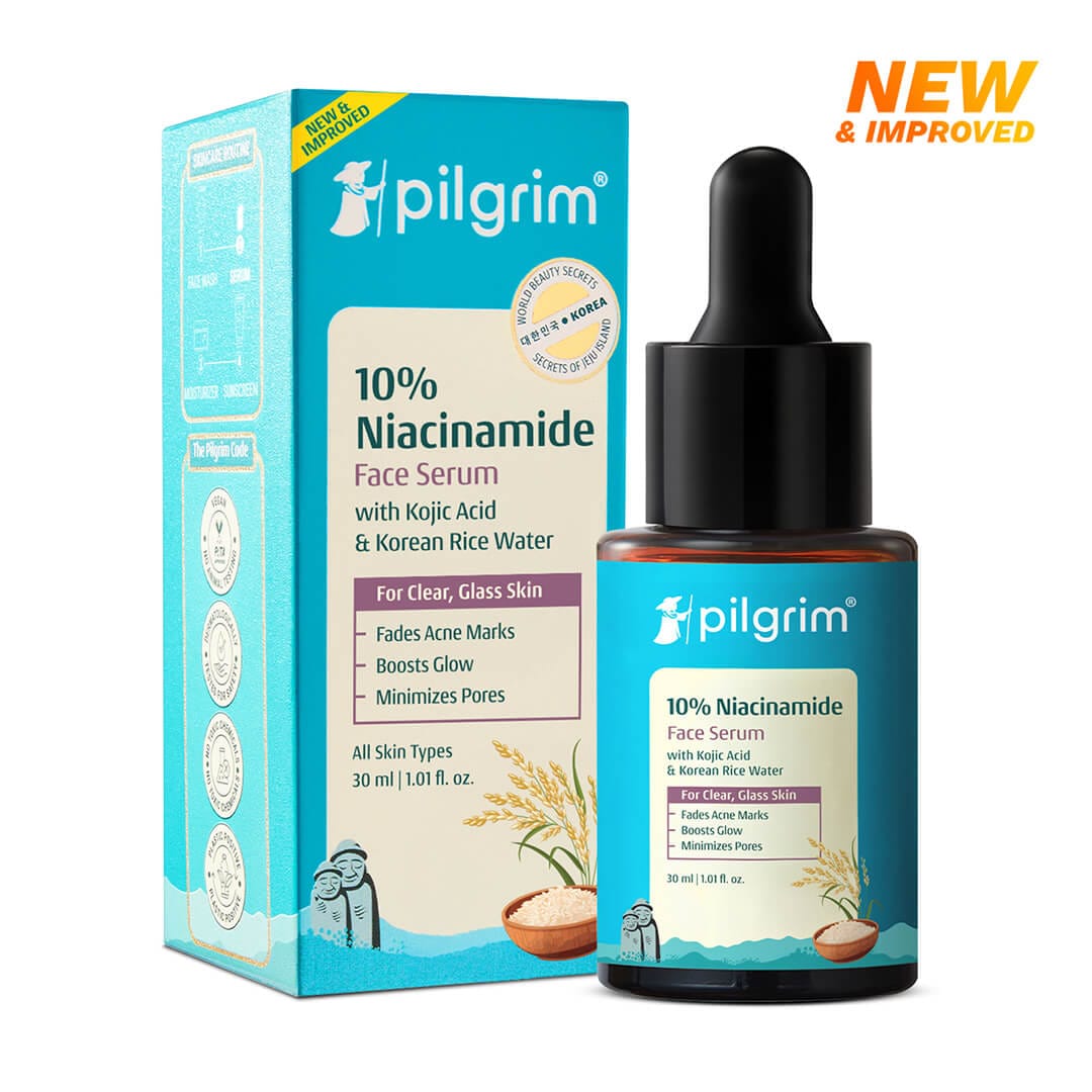 Discoverpilgrim 10% Niacinamide Serum with Kojic Acid & Rice Water
