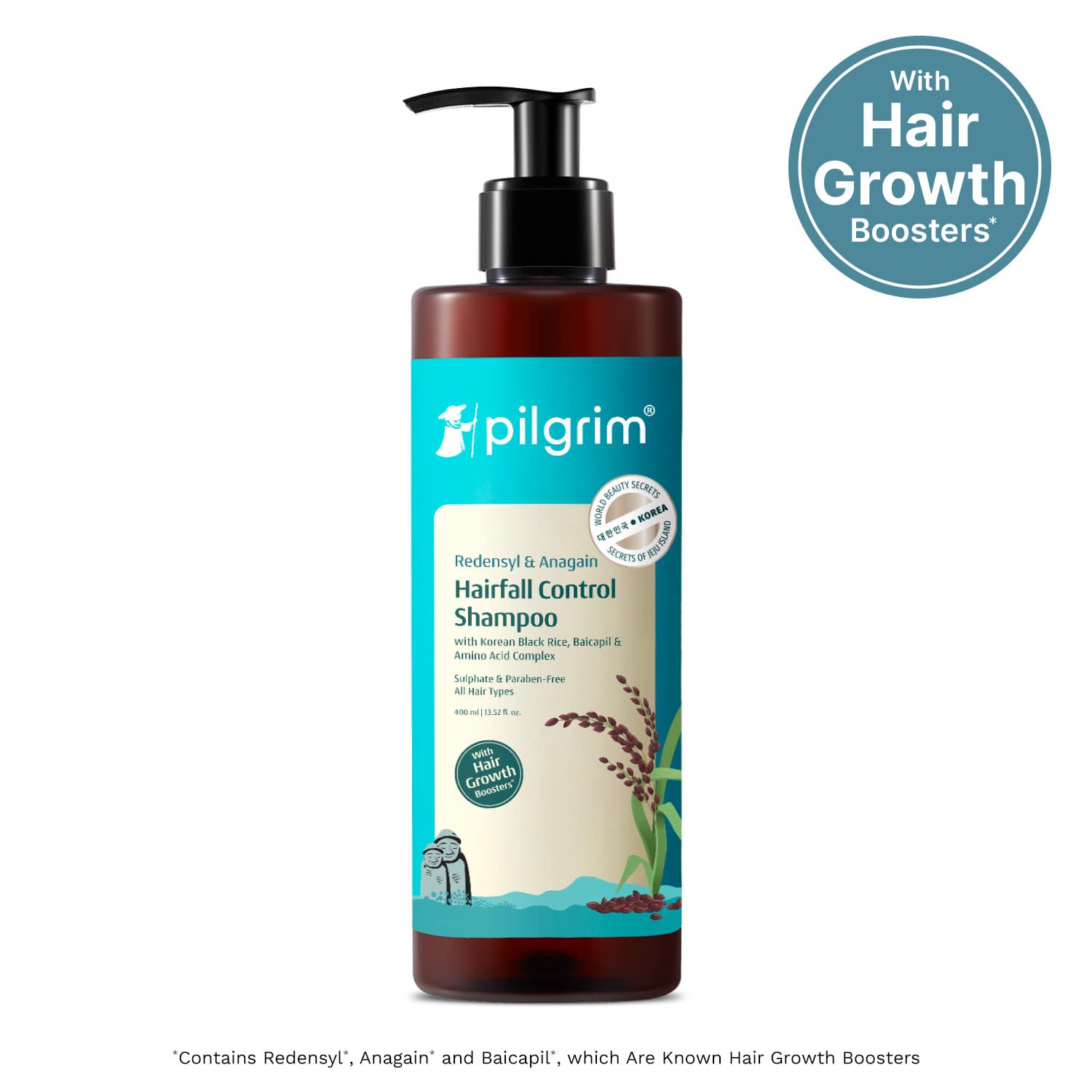 Redensyl & Anagain Hairfall Control Shampoo - 400ml