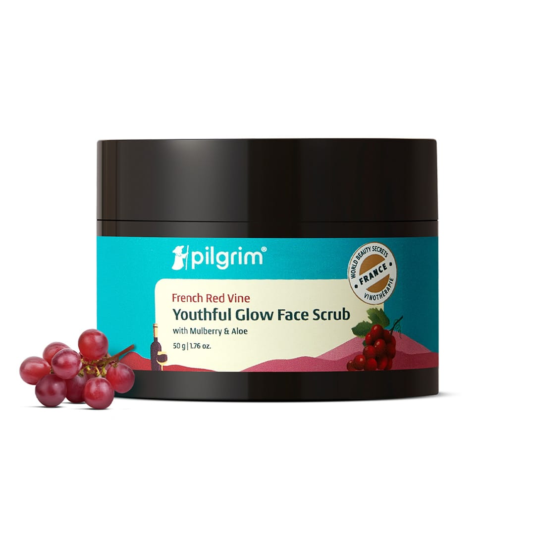 French Red Vine Youthful Glow Face Scrub
