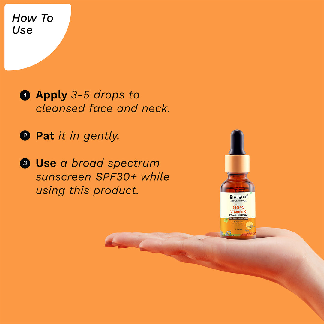 10% Vitamin C Face Serum For Daily Brightness