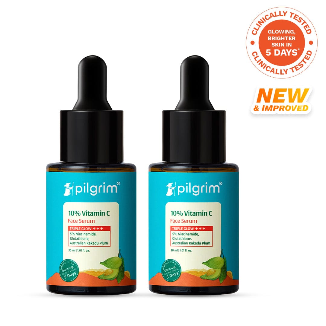 (Pack of 2) 10% Vitamin C Face Serum For Daily Brightness
