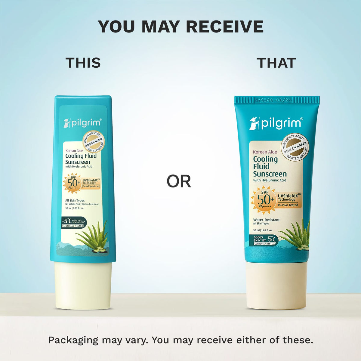 Korean Aloe Cooling Fluid Sunscreen SPF 50+ PA++++