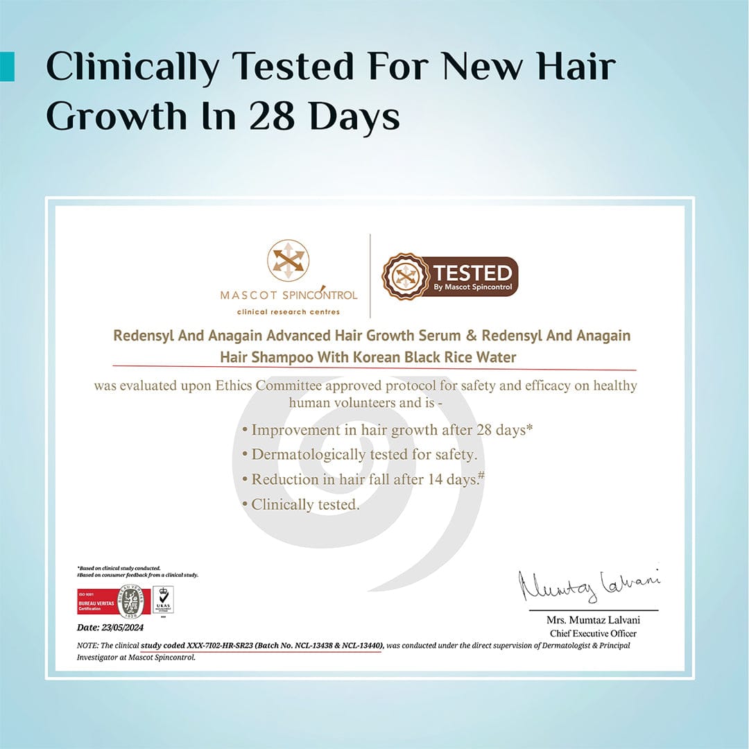 3% Redensyl & 4% Anagain Advanced Hair Growth Serum 100 ml