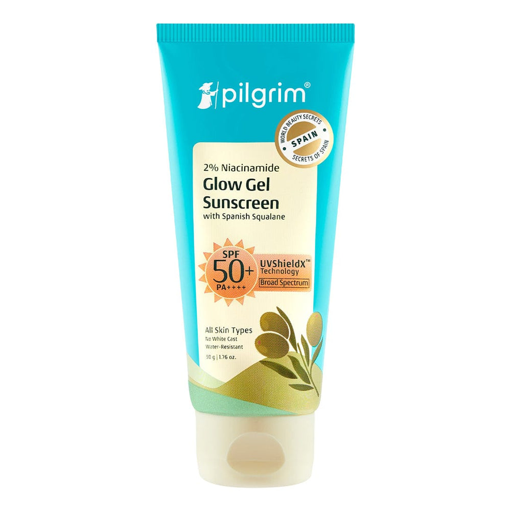 Pilgrim 2% Niacinamide Glow Gel Sunscreen SPF 50+ P.A.+++