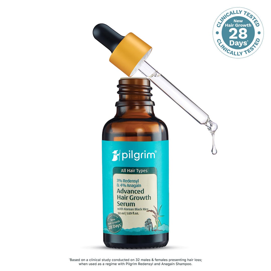 Pilgrim Redensyl & Anagain Advanced Hair Growth Serum (50 ml)