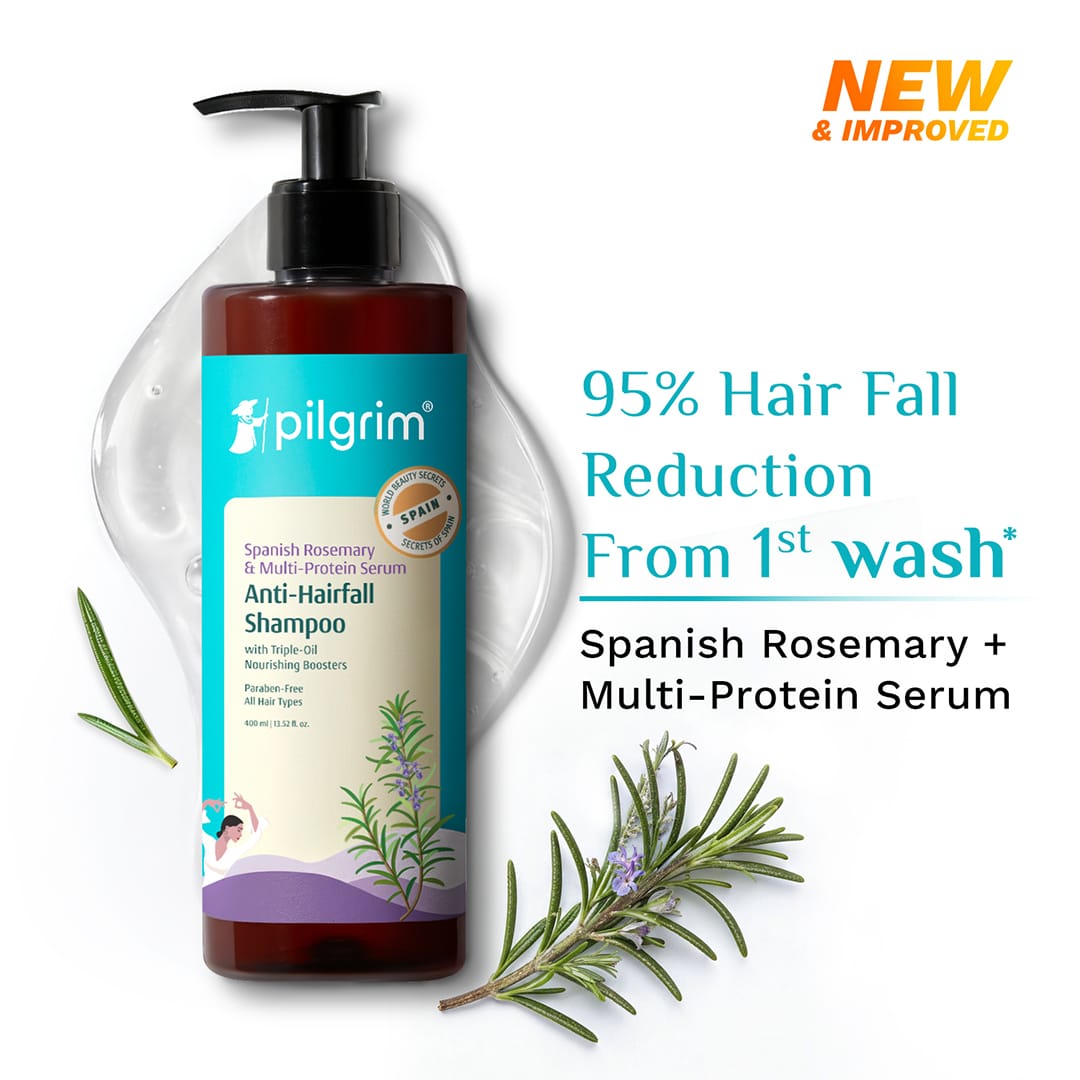 Spanish Rosemary and Multi-Protein Serum  Anti-Hairfall Shampoo - 400ml