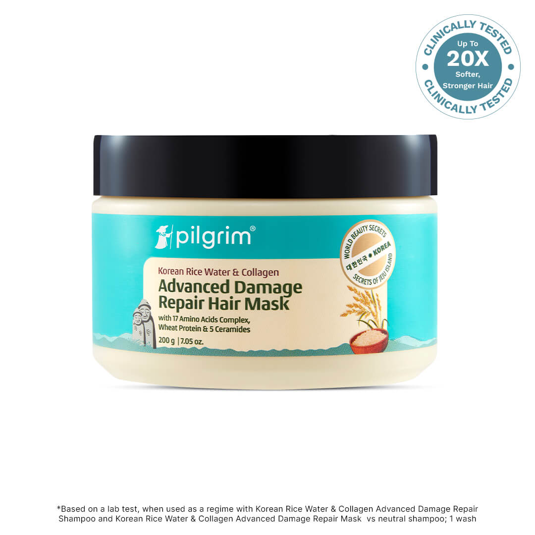 Korean Rice Water & Collagen Advanced  Damage Repair Hair Mask