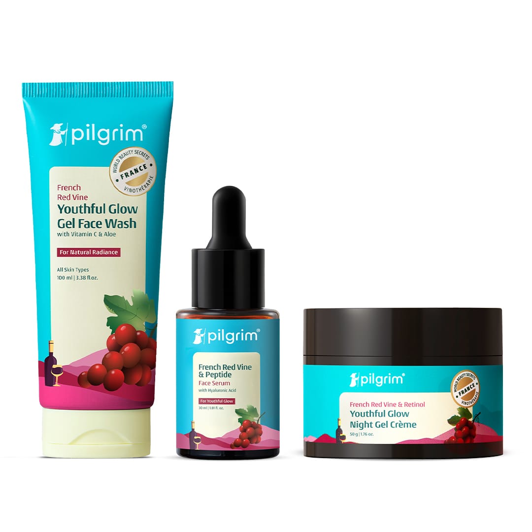 Anti-Ageing Kit with French Red Vine