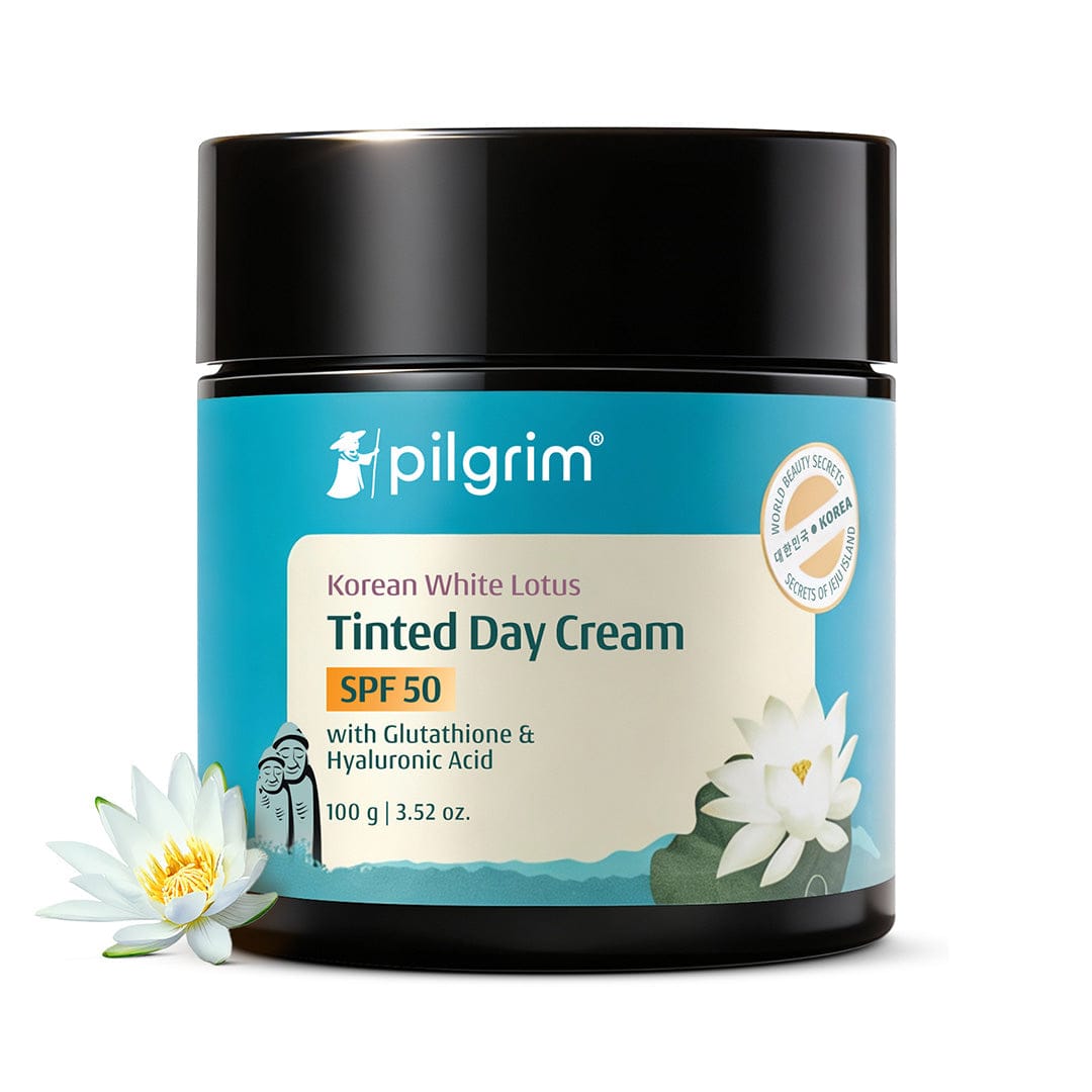 Korean White Lotus Tinted Day Cream SPF 50