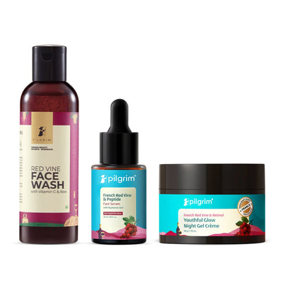 Anti-Ageing Kit with French Red Vine
