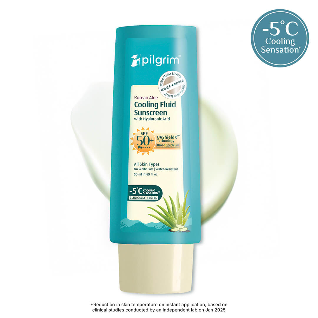 Korean Aloe Cooling Fluid Sunscreen SPF 50+ PA++++