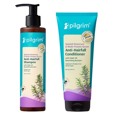 Spanish Rosemary & Biotin Anti-Hairfall Shampoo & Conditioner Combo