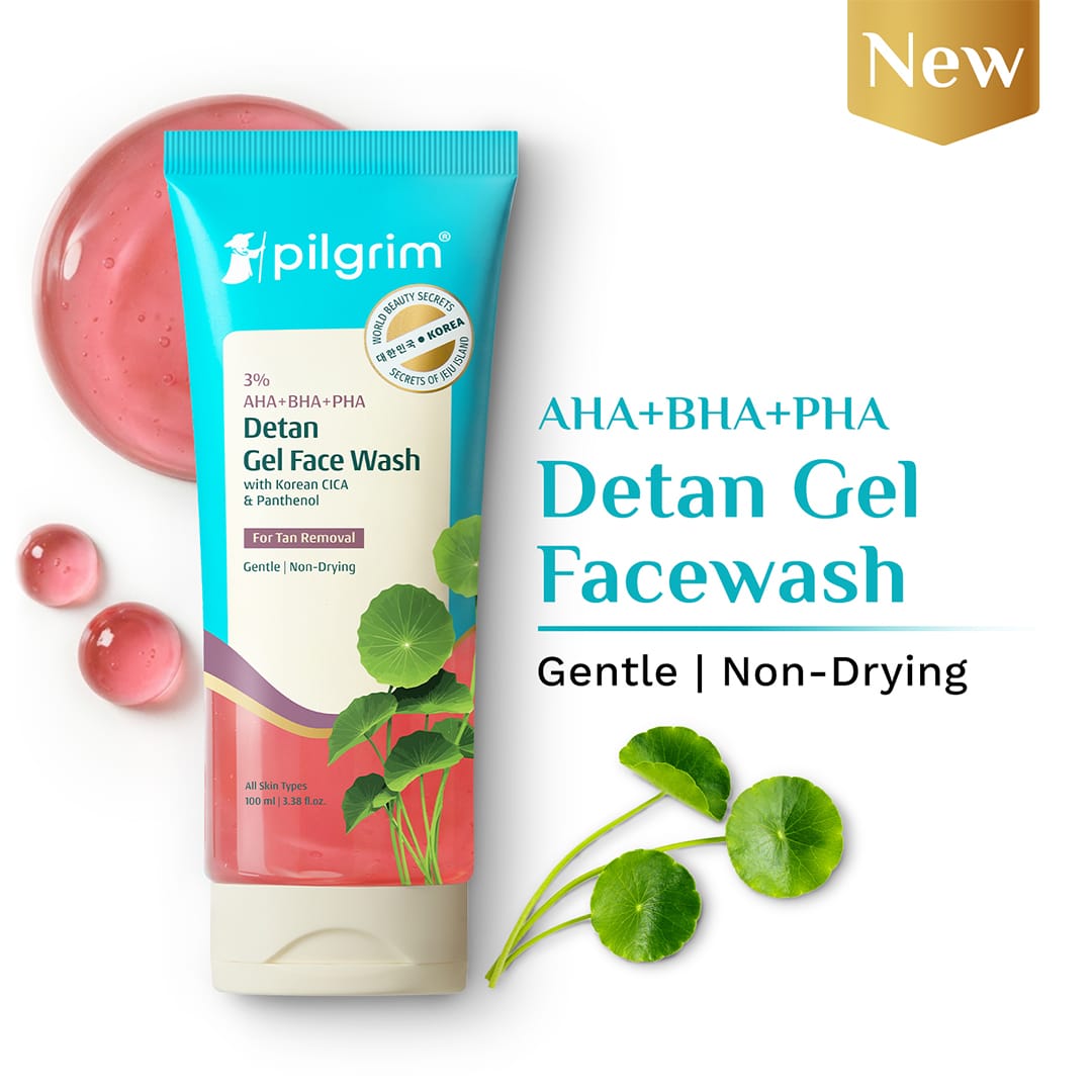 3% AHA + BHA + PHA Detan Gel Face Wash 100 ml - Image 1