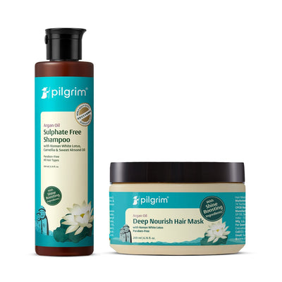 Sulphate Free Shampoo  & Argan Oil Hair Mask