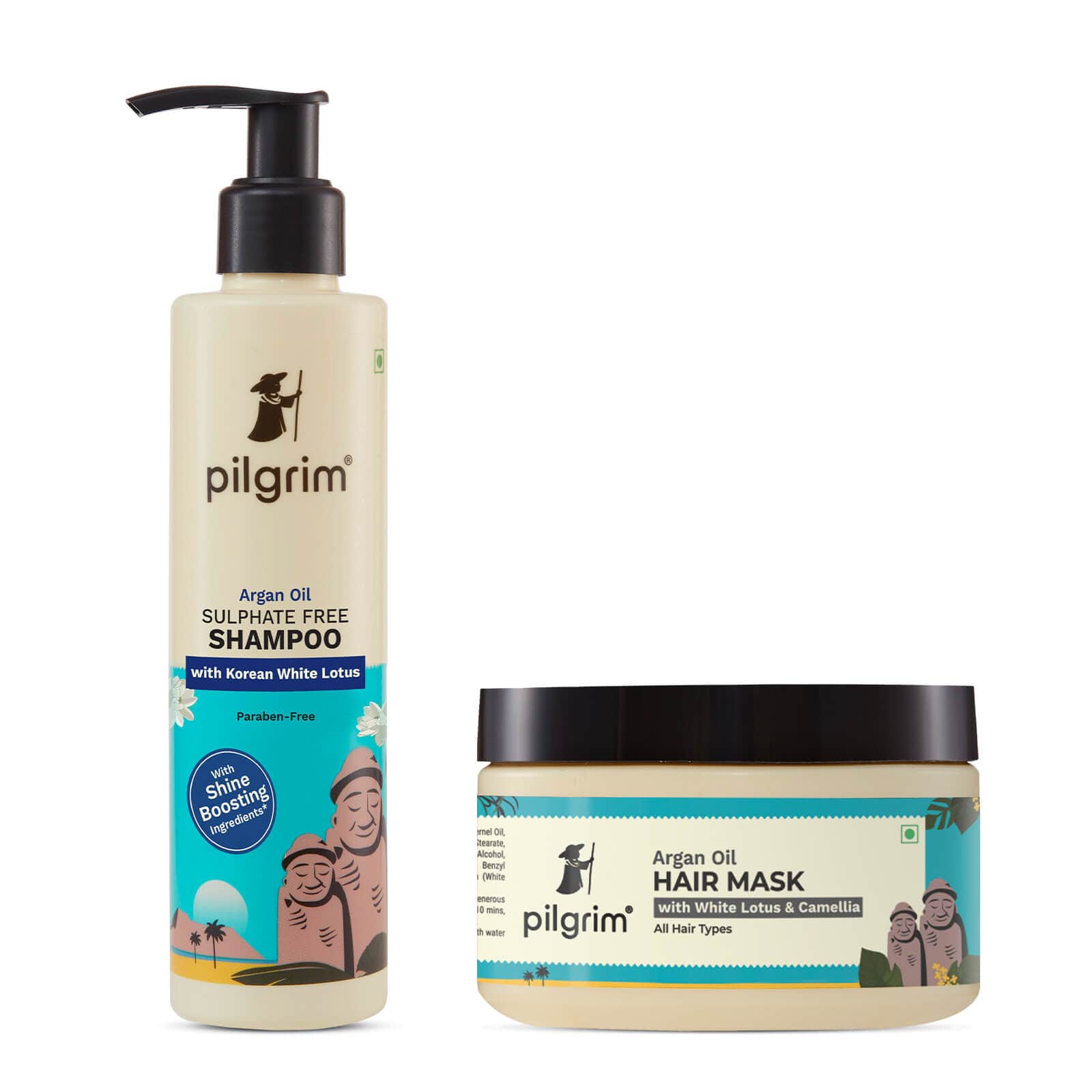 Sulphate Free Shampoo  & Argan Oil Hair Mask