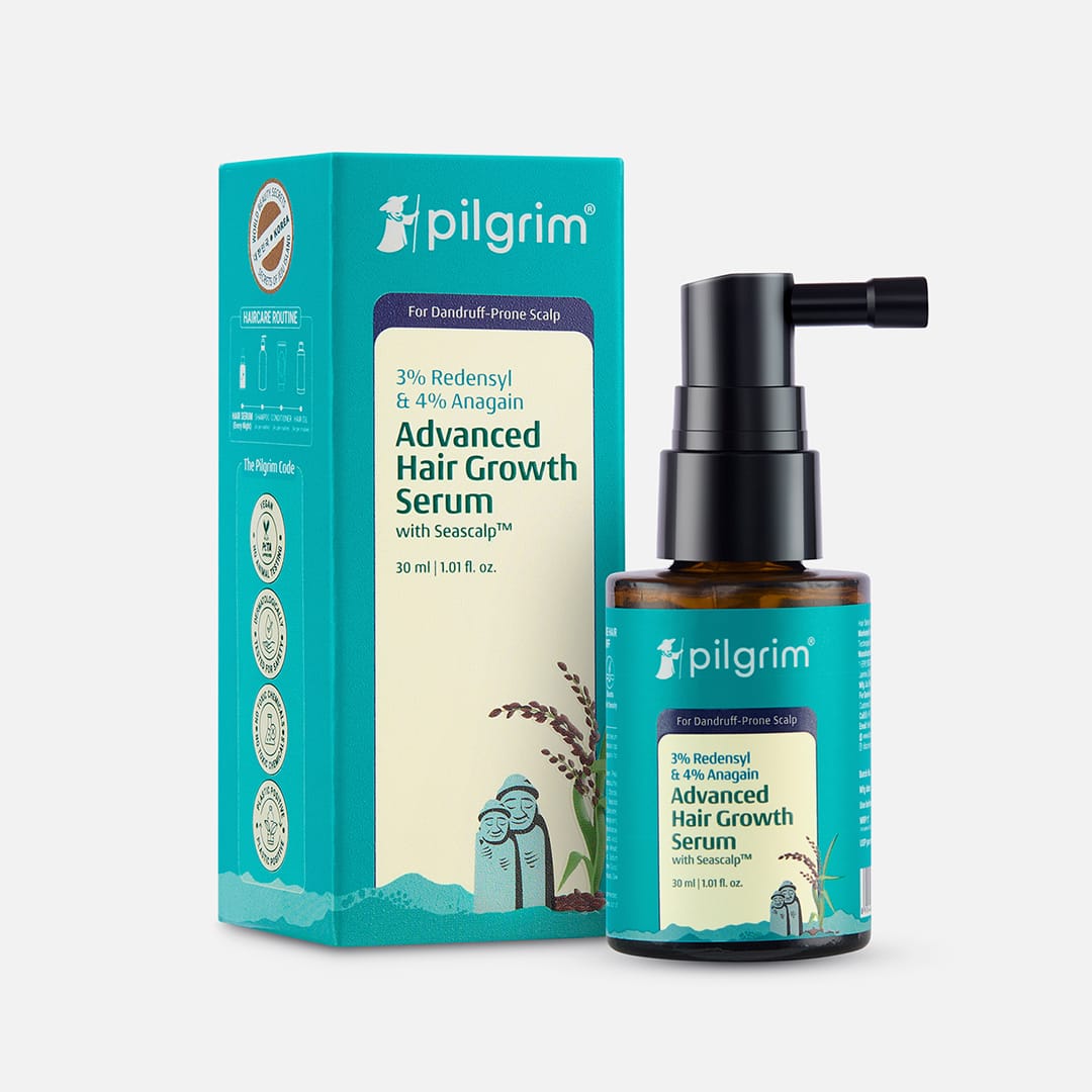 3% Redensyl & 4% Anagain Advanced Hair Growth Serum For Dandruff-Prone Scalp - 30 ml