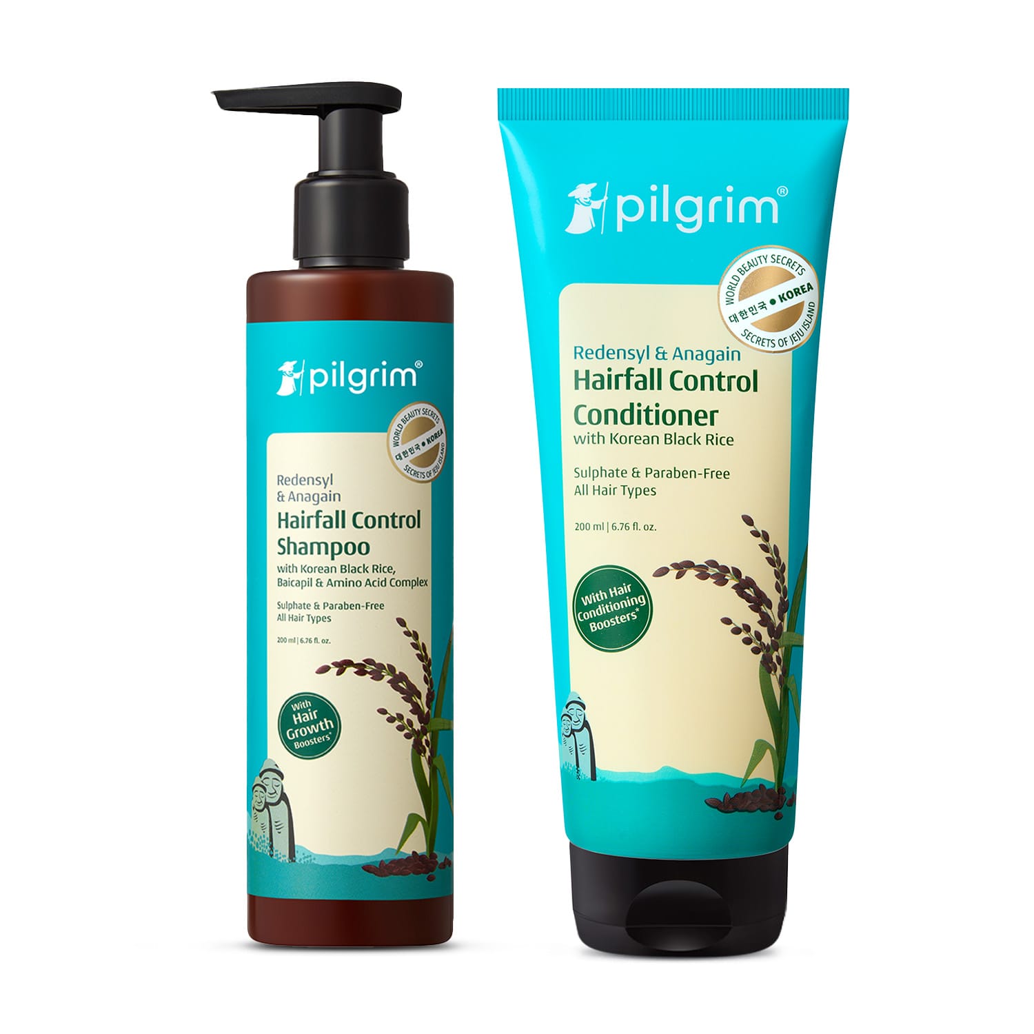Redensyl & Anagain Hairfall Control Shampoo & Conditioner Combo