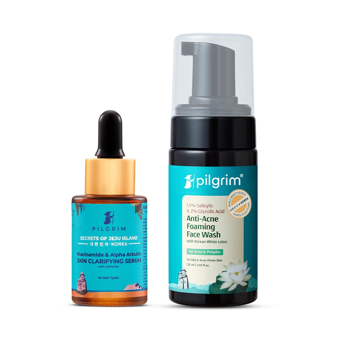 Skin Clarifying Serum & Face Wash Combo