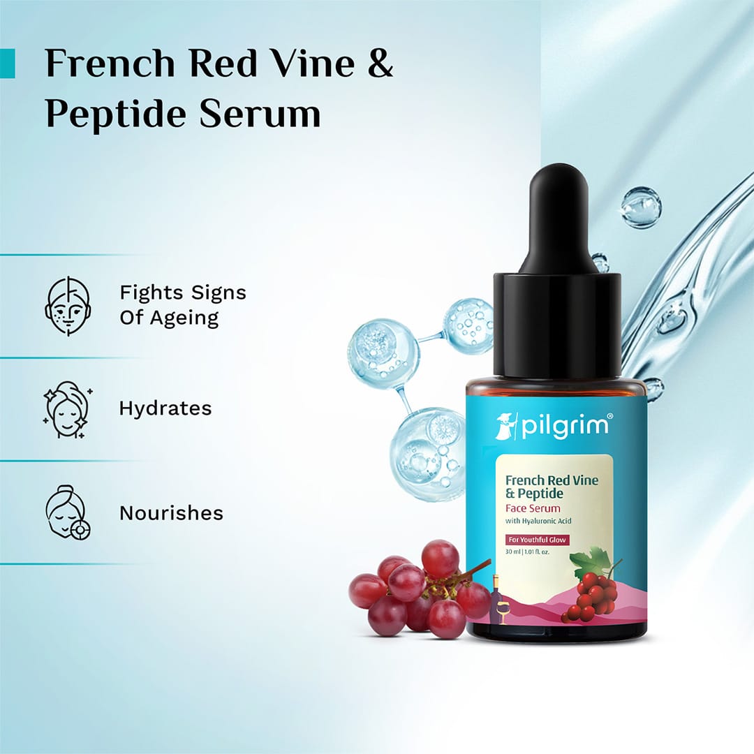 Red Vine Face Serum for Anti-Ageing!
