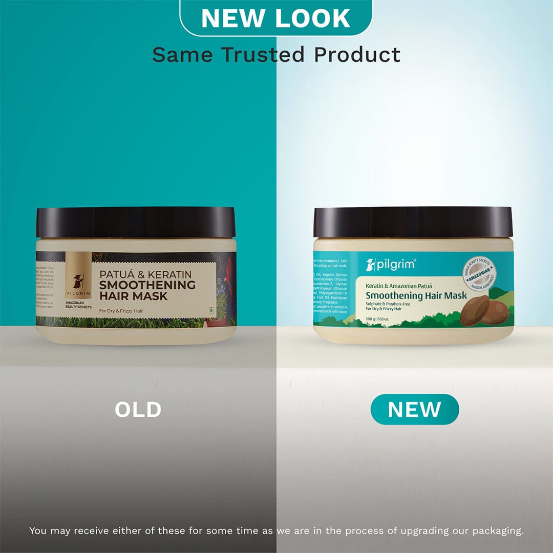 Patuá & Keratin Smoothening Hair Mask