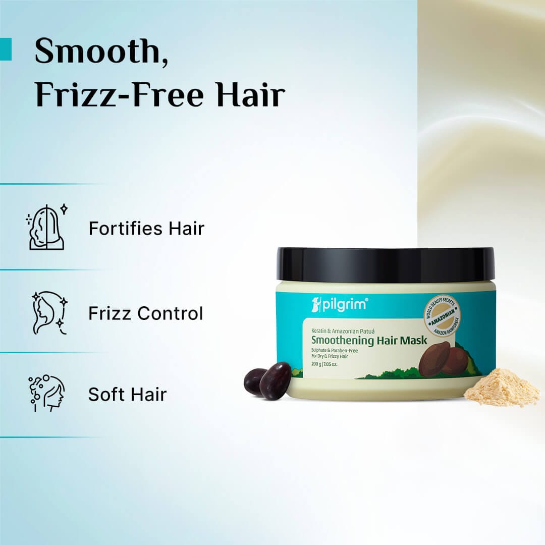 Patuá & Keratin Smoothening Shampoo & Hair Mask